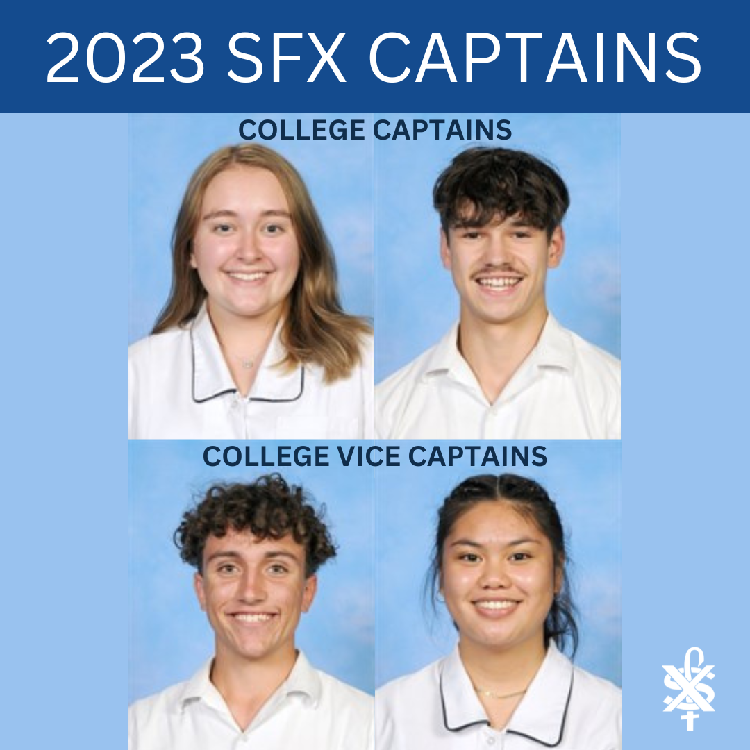 2023 Captains announced! - St. Francis Xavier College